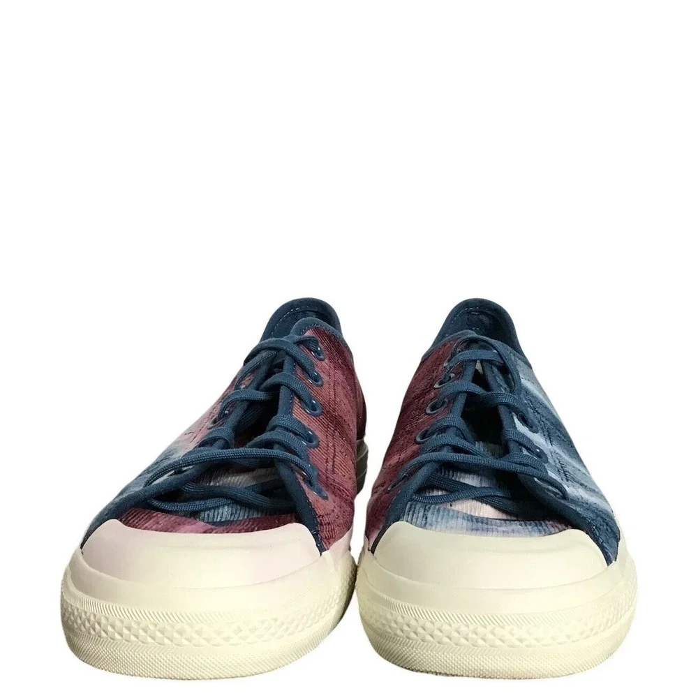 Adidas Nizza Corduroy Tie Dye‎ Low Top Sneakers Women Sz 7 Blue Pink White